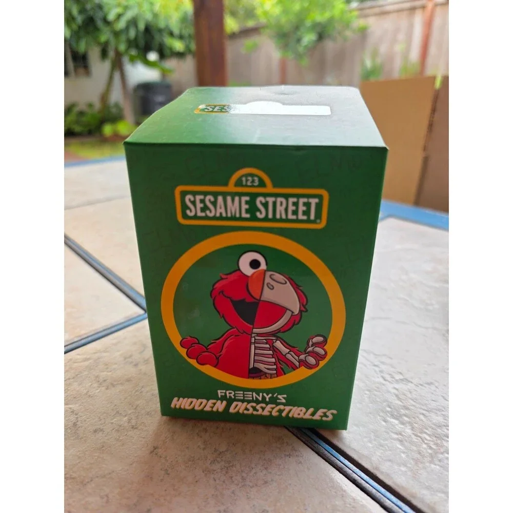 Mighty Jaxx Jason Freeny Sesame Street Elmo Red Translucent Chase Figure